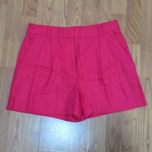 Ann Taylor linen blend shorts with ruffle pocket
